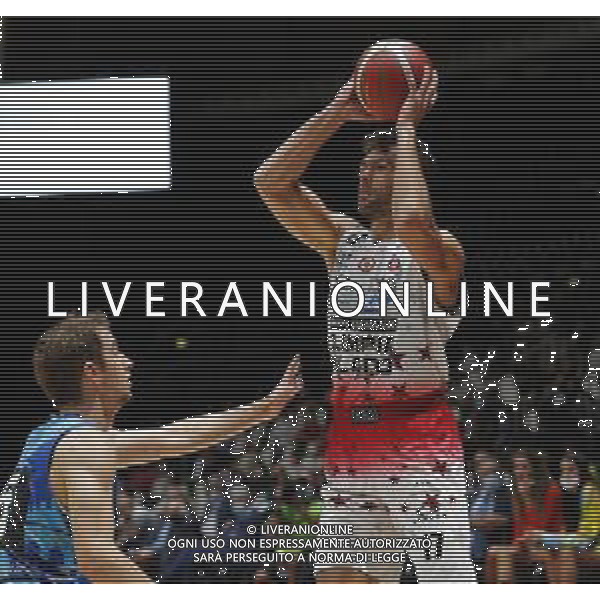 BOLOGNA 18/09/2021 Basket -Discovery+Supercoppa 2021 - Quarti di Finale - AIX Armani Exchange Milano vs Nutribullet Treviso Basket - nella foto: ricci giampaolo ©Claudio Zamagni/Agenzia Aldo Liverani