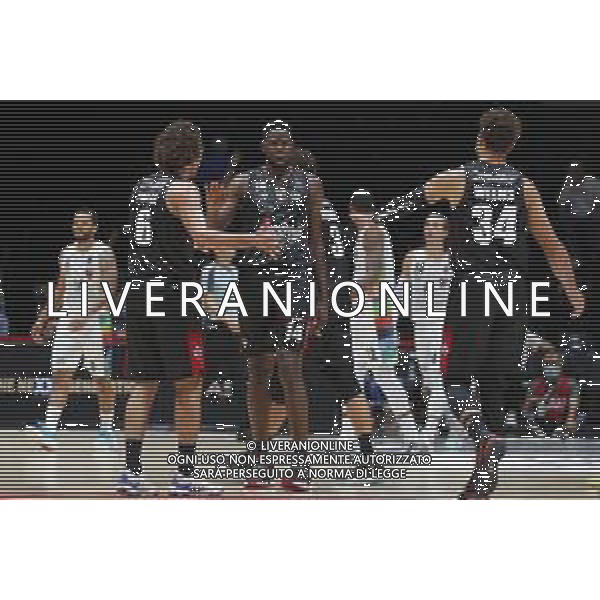 BOLOGNA 18/09/2021 Basket -Discovery+Supercoppa 2021 - Quarti di Finale - Virtus Segafredo Bologna vs Bertram Derthona Tortona - nella foto: esultanza bologna ©Claudio Zamagni/Agenzia Aldo Liverani