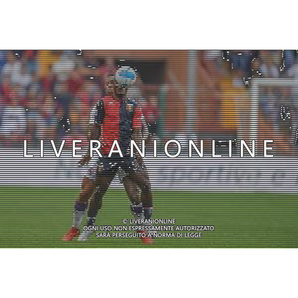 VigoD/LMedia - Genoa CFC vs ACF Fiorentina - Italian football Serie A match 2021/2022 18 September 2021 - Luigi Ferraris stadium, Genova, Italy Photo showing: IGOR (Fiorentina), Yayah Kallon Genoa) @VigoD/LMedia/ AGENZIA ALDO LIVERANI SAS