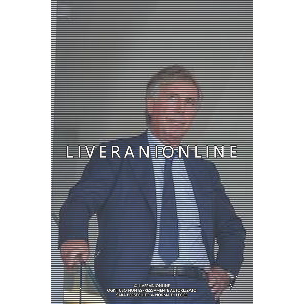 VigoD/LMedia - Genoa CFC vs ACF Fiorentina - Italian football Serie A match 2021/2022 18 September 2021 - Luigi Ferraris stadium, Genova, Italy Photo showing: Enrico Preziosi, President of Genoa CFC @VigoD/LMedia/ AGENZIA ALDO LIVERANI SAS