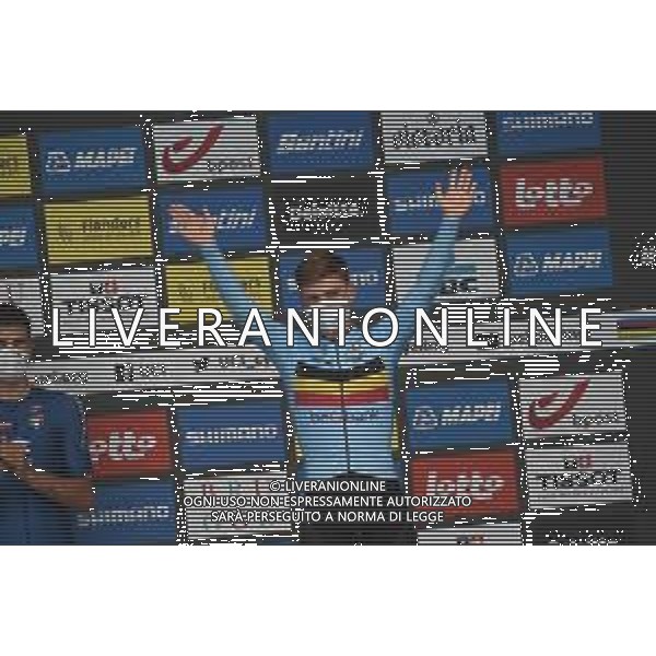 19-09-2021 World Championships Elite Cronometro; 2021, Deceuninck - Quick Step; Evenepoel, Remco; Brugge; ©SIROTTI / AGENZIA ALDO LIVERANI SAS