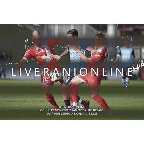 © TVRG da SX Gerbaudo (Mantova) Gelli (AlbinoLeffe) e Bertini (Mantova) AlbinoLeffe vs Mantova Campionato Serie C girone A - 4a giornata Gorgonzola (MI) 19-09-2021 Stadio Citta\' di Gorgonzola foto Roberto Garavaglia/ag. Aldo Liverani sas