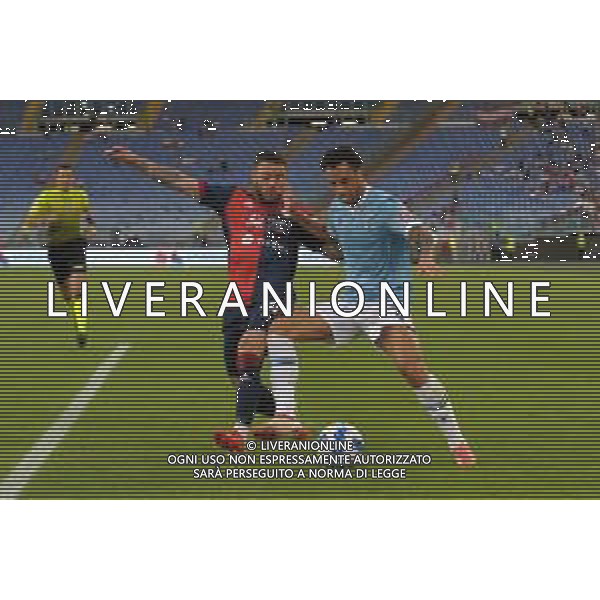 Lazio vs Cagliari Campionato Serie A TIM - 4 giornata Stadio Olimpico - Roma 19-09-2021 nella foto Felipe Anderson e Nandez ©Federico Gaetano/ AGENZIA ALDO LIVERANI SAS