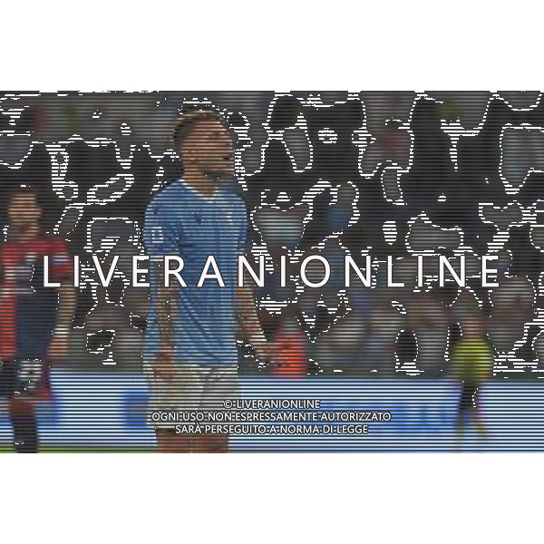Lazio vs Cagliari Campionato Serie A TIM - 4 giornata Stadio Olimpico - Roma 19-09-2021 nella foto Delusione Ciro Immobile ©Federico gaetano / AGENZIA ALDO LIVERANI SAS