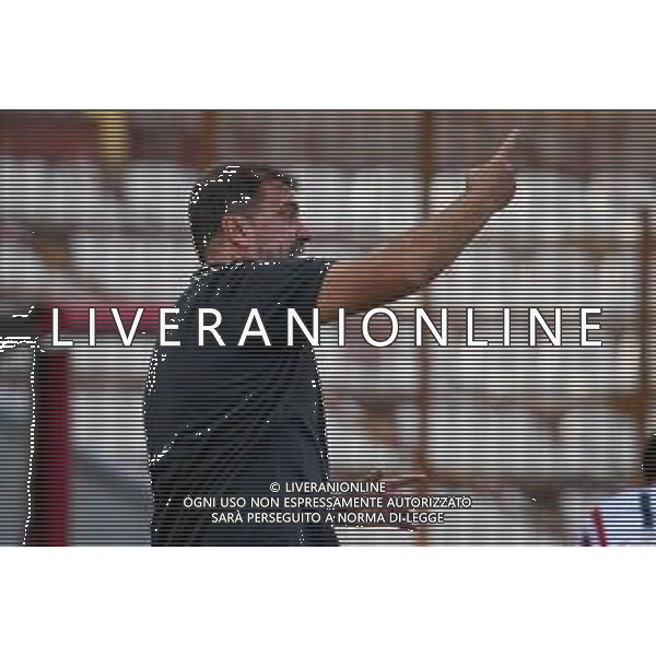 GriffoniE/LMedia - LR Vicenza vs AC Pisa - Campionato di Calcio Serie BKT 2021/2022 18 settembre 2021 - Stadio Romeo Menti, Vicenza, Italia Nella foto: Luca D\'Angelo (Head coach Pisa) @GriffoniE/LMedia AG ALDO LIVERANI SAS