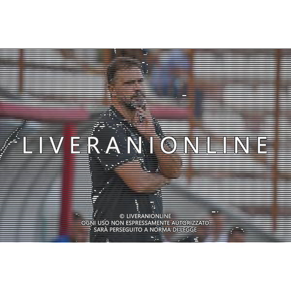 GriffoniE/LMedia - LR Vicenza vs AC Pisa - Campionato di Calcio Serie BKT 2021/2022 18 settembre 2021 - Stadio Romeo Menti, Vicenza, Italia Nella foto: Luca D\'Angelo (Head coach Pisa) @GriffoniE/LMedia AG ALDO LIVERANI SAS