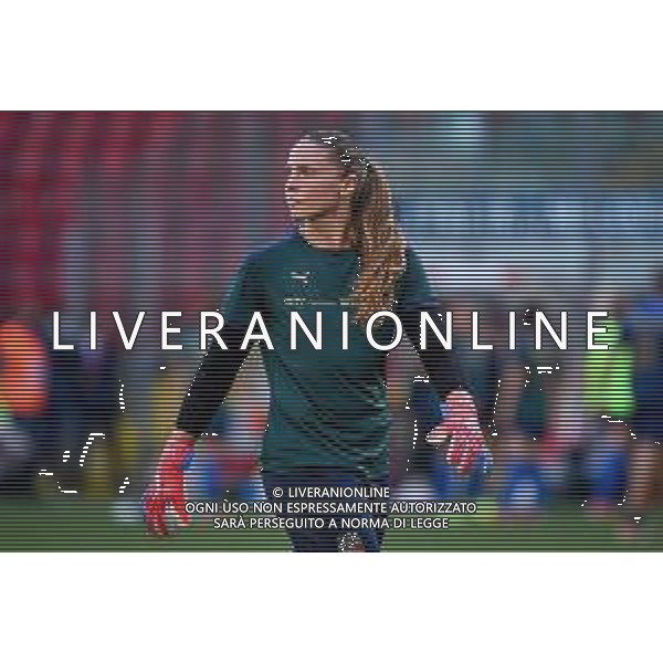 GriffoniE/LMedia - Women&#39;s World Cup 2023 Qualifiers - Italy vs Moldova - FIFA World Cup 17 September 2021 - Nereo Rocco stadium, Trieste, Italy Photo showing: Laura Giuliani (Italy) @GriffoniE/LMedia AG ALDO LIVERANI SAS