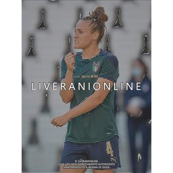 GriffoniE/LMedia - Women&#39;s World Cup 2023 Qualifiers - Italy vs Moldova - FIFA World Cup 17 September 2021 - Nereo Rocco stadium, Trieste, Italy Photo showing: Aurora Galli (Italy) @GriffoniE/LMedia AG ALDO LIVERANI SAS