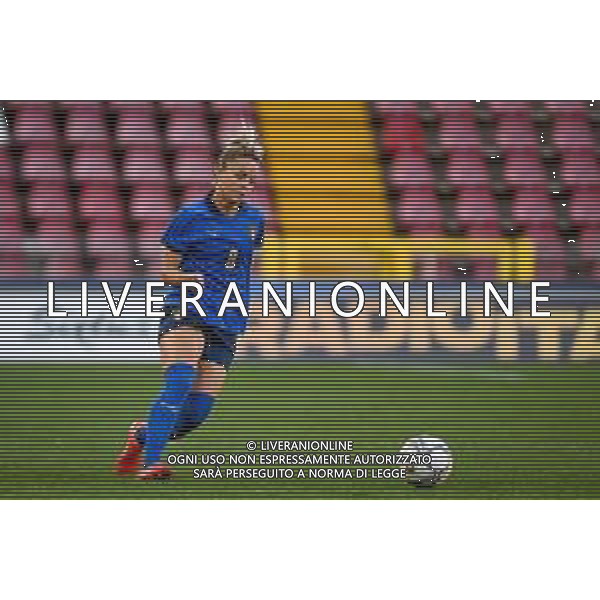 GriffoniE/LMedia - Women&#39;s World Cup 2023 Qualifiers - Italy vs Moldova - FIFA World Cup 17 September 2021 - Nereo Rocco stadium, Trieste, Italy Photo showing: Martina Rosucci (Italy) @GriffoniE/LMedia AG ALDO LIVERANI SAS