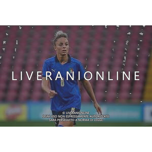 GriffoniE/LMedia - Women&#39;s World Cup 2023 Qualifiers - Italy vs Moldova - FIFA World Cup 17 September 2021 - Nereo Rocco stadium, Trieste, Italy Photo showing: Martina Rosucci (Italy) @GriffoniE/LMedia AG ALDO LIVERANI SAS