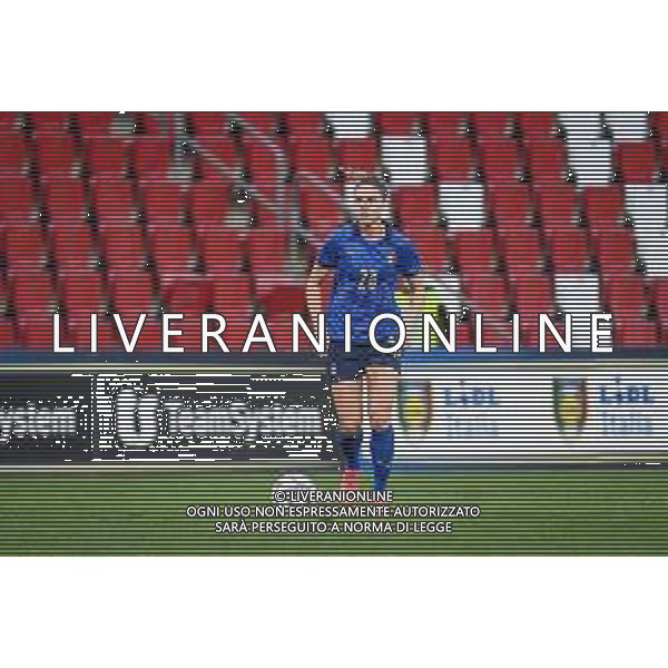 GriffoniE/LMedia - Women&#39;s World Cup 2023 Qualifiers - Italy vs Moldova - FIFA World Cup 17 September 2021 - Nereo Rocco stadium, Trieste, Italy Photo showing: Cecilia Salvai (Italy) @GriffoniE/LMedia AG ALDO LIVERANI SAS