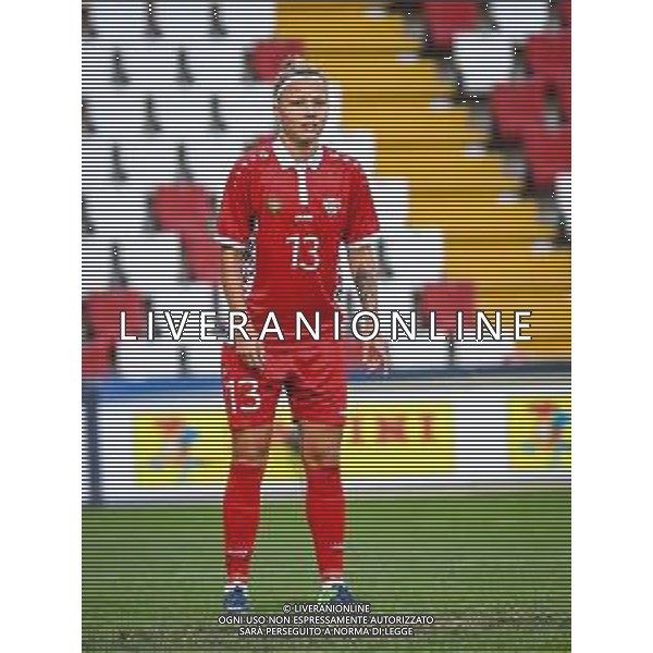 GriffoniE/LMedia - Women&#39;s World Cup 2023 Qualifiers - Italy vs Moldova - FIFA World Cup 17 September 2021 - Nereo Rocco stadium, Trieste, Italy Photo showing: Violeta Mitul (Moldova) @GriffoniE/LMedia AG ALDO LIVERANI SAS