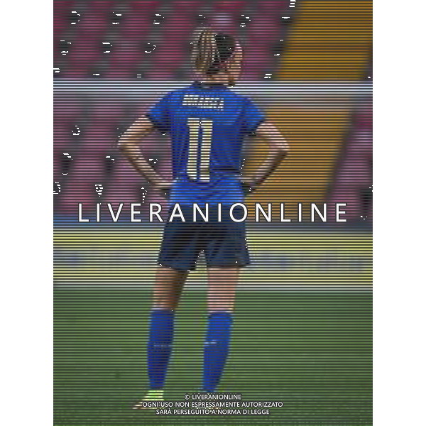 GriffoniE/LMedia - Women&#39;s World Cup 2023 Qualifiers - Italy vs Moldova - FIFA World Cup 17 September 2021 - Nereo Rocco stadium, Trieste, Italy Photo showing: Barbara Bonansea (Italy) @GriffoniE/LMedia AG ALDO LIVERANI SAS