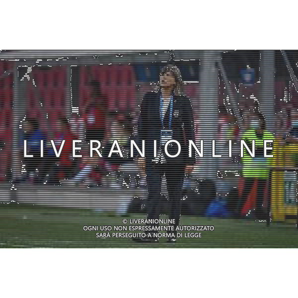 GriffoniE/LMedia - Women&#39;s World Cup 2023 Qualifiers - Italy vs Moldova - FIFA World Cup 17 September 2021 - Nereo Rocco stadium, Trieste, Italy Photo showing: Milena Bertolini (Head coach of Italy) @GriffoniE/LMedia AG ALDO LIVERANI SAS