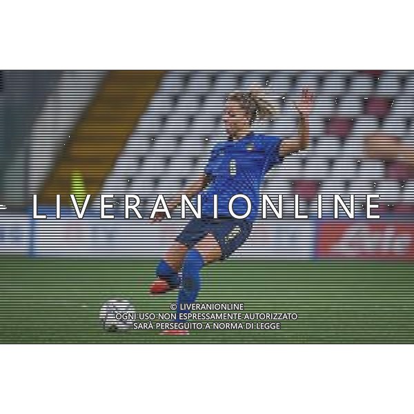 GriffoniE/LMedia - Women&#39;s World Cup 2023 Qualifiers - Italy vs Moldova - FIFA World Cup 17 September 2021 - Nereo Rocco stadium, Trieste, Italy Photo showing: Martina Rosucci (Italy) @GriffoniE/LMedia AG ALDO LIVERANI SAS