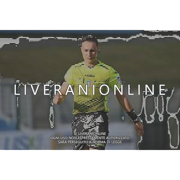 © TVRG l\'arbitro Leone Domenico di Barletta AlbinoLeffe vs Mantova Campionato Serie C girone A - 4a giornata Gorgonzola (MI) 19-09-2021 Stadio Citta\' di Gorgonzola foto Roberto Garavaglia/ag. Aldo Liverani sas