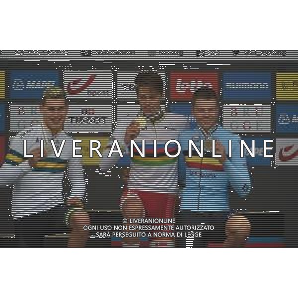 20-09-2021 World Championships U23 Cronometro; 2021, Danimarca; 2021, Australia; 2021, Belgium; Price-pejtersen, Johan; Plapp, Lucas; Vermeersch, Florian; Brugge; ©SIROTTI/ AGENZIA ALDO LIVERANI SAS