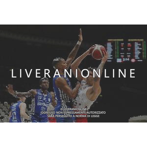 BOLOGNA 20/09/2021 Basket -Discovery + Supercoppa 2021 - Semifinale - Happy Casa Brindisi vs AIX Armani Exchange Milano - nella foto: Mtoglou Kostas (AX Armani Exchanghe Olimpia Milano) ©Claudio Zamagni/Agenzia Aldo Liverani