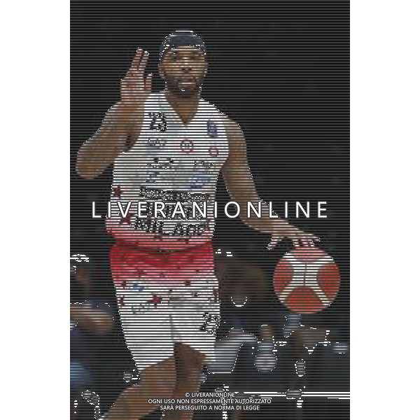BOLOGNA 20/09/2021 Basket -Discovery + Supercoppa 2021 - Semifinale - Happy Casa Brindisi vs AIX Armani Exchange Milano - nella foto: Delaney Malcom(AX Armani Exchanghe Olimpia Milano) ©Claudio Zamagni/Agenzia Aldo Liverani