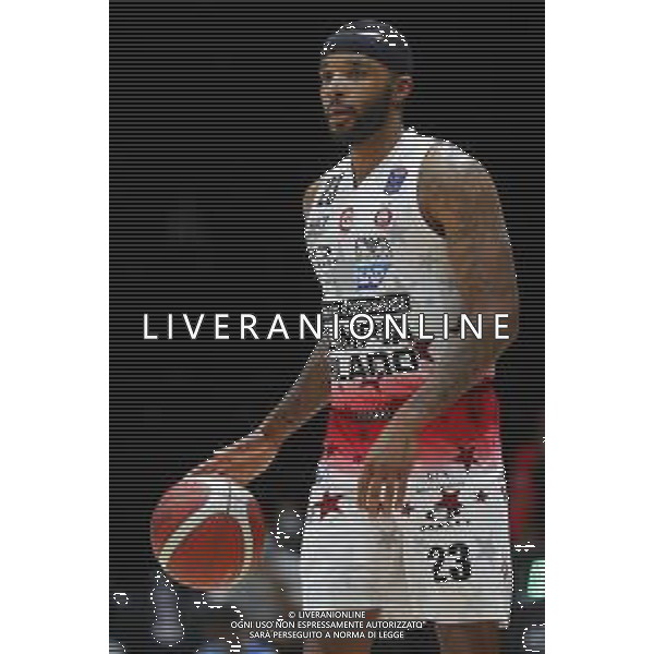 BOLOGNA 20/09/2021 Basket -Discovery + Supercoppa 2021 - Semifinale - Happy Casa Brindisi vs AIX Armani Exchange Milano - nella foto: Delaney Malcom(AX Armani Exchanghe Olimpia Milano) ©Claudio Zamagni/Agenzia Aldo Liverani