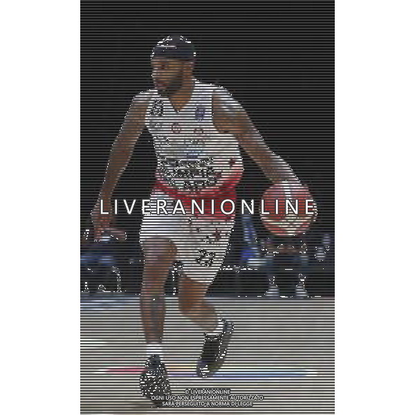 BOLOGNA 20/09/2021 Basket -Discovery + Supercoppa 2021 - Semifinale - Happy Casa Brindisi vs AIX Armani Exchange Milano - nella foto: Delaney Malcom(AX Armani Exchanghe Olimpia Milano) ©Claudio Zamagni/Agenzia Aldo Liverani