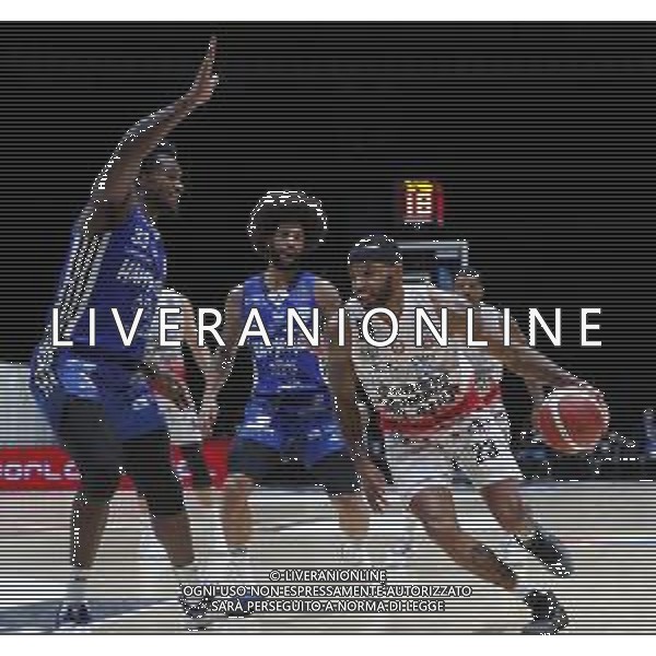 BOLOGNA 20/09/2021 Basket -Discovery + Supercoppa 2021 - Semifinale - Happy Casa Brindisi vs AIX Armani Exchange Milano - nella foto: Delaney Malcom(AX Armani Exchanghe Olimpia Milano) ©Claudio Zamagni/Agenzia Aldo Liverani