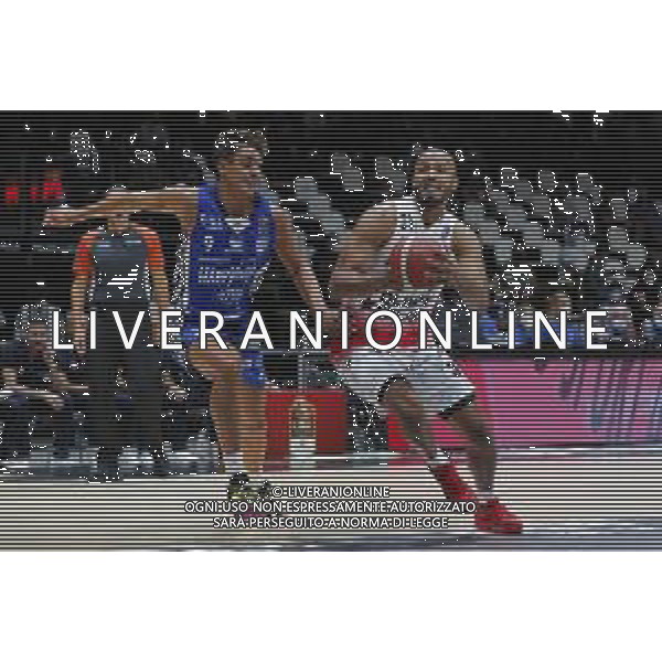 BOLOGNA 20/09/2021 Basket -Discovery + Supercoppa 2021 - Semifinale - Happy Casa Brindisi vs AIX Armani Exchange Milano - nella foto: Shields Shavon(AX Armani Exchanghe Olimpia Milano) ©Claudio Zamagni/Agenzia Aldo Liverani