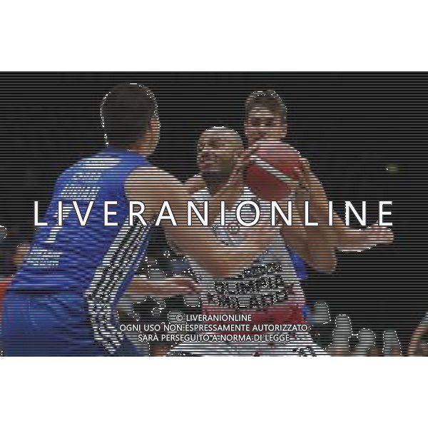 BOLOGNA 20/09/2021 Basket -Discovery + Supercoppa 2021 - Semifinale - Happy Casa Brindisi vs AIX Armani Exchange Milano - nella foto: Shields Shavon(AX Armani Exchanghe Olimpia Milano) ©Claudio Zamagni/Agenzia Aldo Liverani