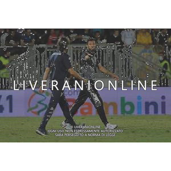Frosinone vs Brescia Campionato Serie B - 5 Giornata Stadio B.Stirpe - Frosinone 20-09-2021 nella foto Lite finale tra fabio Grosso e Inzaghi filippo ©Federico Gaetano / AGENZIA ALDO LIVERANI SAS