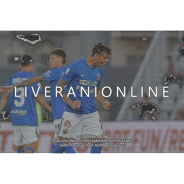 ©Alessandro Falzone/Agenzia Aldo Liverani Alessandria 21.09.2021 Stadio Giuseppe Moccagatta Alessandria vs Ascoli Serie B Stagione 2021/22 Nella foto : esultanza gol di collocolo ©FALZONE/AGENZIA ALDO LIVERANI SAS