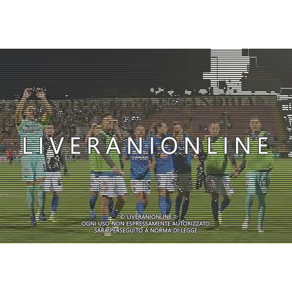 ©Alessandro Falzone/Agenzia Aldo Liverani Alessandria 21.09.2021 Stadio Giuseppe Moccagatta Alessandria vs Ascoli Serie B Stagione 2021/22 Nella foto : esultanze finali ascoli