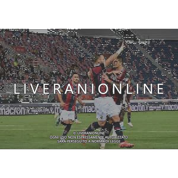 BOLOGNA - GENOA CAMPIONATO CALCIO SERIE A TIM 21.09.2021 NELLA FOTO MARKO ARNAUTOVIC ESULTA DOPO IL GOAL ©VILLANI/AGENZIA ALDO LIVERANI SAS