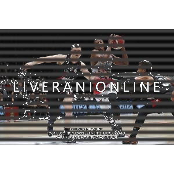 BOLOGNA 21/09/2021 Basket -Discovery + Finale Supercoppa 2021 - AIX Armani Exchange Milano vs Segafredo Virtus Bologna - nella foto: Hall Devon(AX Armani Exchanghe Olimpia Milano) ©Claudio Zamagni/Agenzia Aldo Liverani