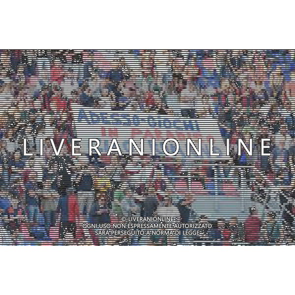 BOLOGNA - GENOA CAMPIONATO CALCIO SERIE A TIM 21.09.2021 NELLA FOTO STRISCIONE DEI TIFOSI IN ONORE DI ROMANO FOGLI ©VILLANI/AGENZIA ALDO LIVERANI SAS
