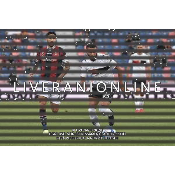 BOLOGNA - GENOA CAMPIONATO CALCIO SERIE A TIM 21.09.2021 NELLA FOTO MOHAMED FARES E ROBERTO SORIANO ©VILLANI/AGENZIA ALDO LIVERANI SAS
