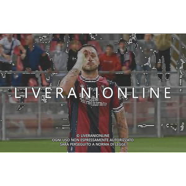 BOLOGNA - GENOA CAMPIONATO CALCIO SERIE A TIM 21.09.2021 NELLA FOTO ESULTANZA DI MARKO ARNAUTOVIC DOPO IL SUO GOL ©VILLANI/AGENZIA ALDO LIVERANI SAS