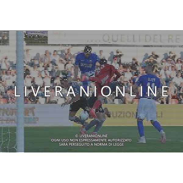 ©Alessandro Falzone/Agenzia Aldo Liverani Alessandria 21.09.2021 Stadio Giuseppe Moccagatta Alessandria vs Ascoli Serie B Stagione 2021/22 Nella foto : Gol di Eric Fernando Botteghin ©Falzone/AGENZIA ALDO LIVERANI SAS