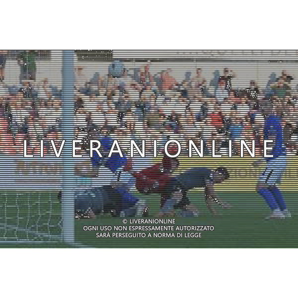 ©Alessandro Falzone/Agenzia Aldo Liverani Alessandria 21.09.2021 Stadio Giuseppe Moccagatta Alessandria vs Ascoli Serie B Stagione 2021/22 Nella foto : Gol di Eric Fernando Botteghin ©Falzone/AGENZIA ALDO LIVERANI SAS