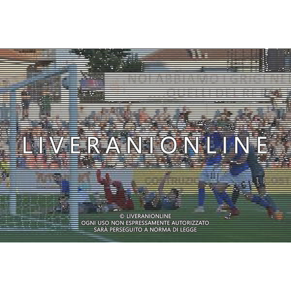 ©Alessandro Falzone/Agenzia Aldo Liverani Alessandria 21.09.2021 Stadio Giuseppe Moccagatta Alessandria vs Ascoli Serie B Stagione 2021/22 Nella foto : Gol di Eric Fernando Botteghin ©Falzone/AGENZIA ALDO LIVERANI SAS