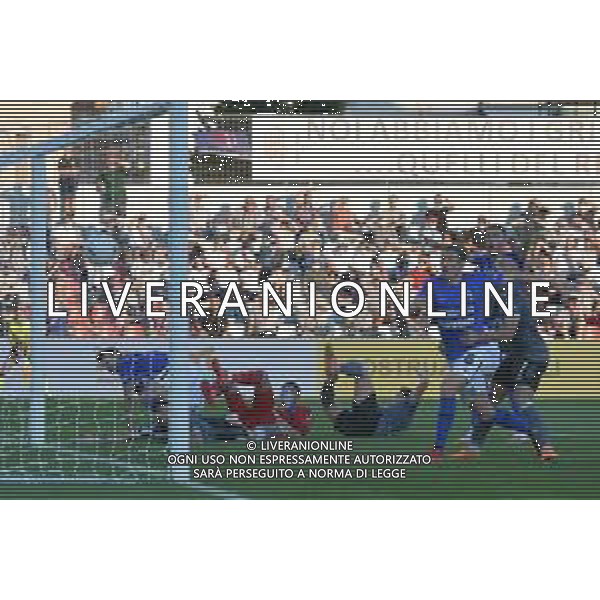 ©Alessandro Falzone/Agenzia Aldo Liverani Alessandria 21.09.2021 Stadio Giuseppe Moccagatta Alessandria vs Ascoli Serie B Stagione 2021/22 Nella foto : Gol di Eric Fernando Botteghin ©Falzone/AGENZIA ALDO LIVERANI SAS