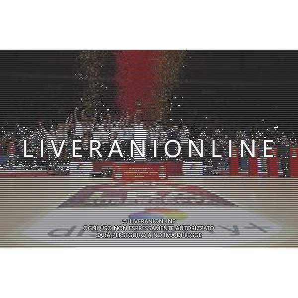 BOLOGNA 21/09/2021 Basket -Discovery + Finale Supercoppa 2021 - AIX Armani Exchange Milano vs Segafredo Virtus Bologna - nella foto: esultanza finale Virtus Bologna per la vittoria della supercoppa 2021 ©Claudio Zamagni/Agenzia Aldo Liverani