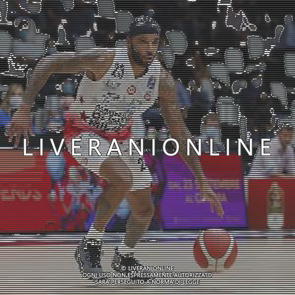 BOLOGNA 20/09/2021 Basket -Discovery + Supercoppa 2021 - Semifinale - Happy Casa Brindisi vs AIX Armani Exchange Milano - nella foto: Delaney Malcom(AX Armani Exchanghe Olimpia Milano) ©Claudio Zamagni/Agenzia Aldo Liverani/AGENZIA ALDO LIVERANI SAS