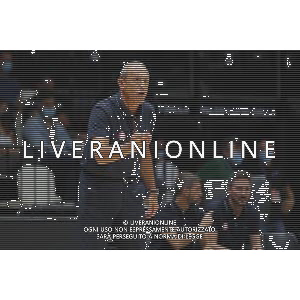 BOLOGNA 20/09/2021 Basket -Discovery + Supercoppa 2021 - Semifinale - Happy Casa Brindisi vs AIX Armani Exchange Milano - nella foto: coach Ettore Messina (AX Armani Exchanghe Olimpia Milano) ©Claudio Zamagni/Agenzia Aldo Liverani/AGENZIA ALDO LIVERANI SAS