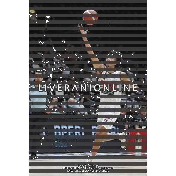 BOLOGNA 20/09/2021 Basket -Discovery + Supercoppa 2021 - Semifinale - Umana Reyers Venezia vs Segafredo Virtus Bologna - nella foto: Sanders Victor ©Claudio Zamagni/Agenzia Aldo Liverani/AGENZIA ALDO LIVERANI SAS
