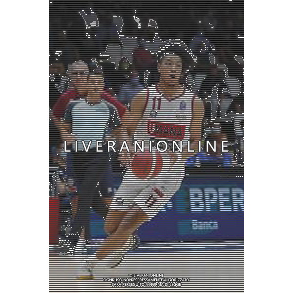 BOLOGNA 20/09/2021 Basket -Discovery + Supercoppa 2021 - Semifinale - Umana Reyers Venezia vs Segafredo Virtus Bologna - nella foto: Sanders Victor ©Claudio Zamagni/Agenzia Aldo Liverani/AGENZIA ALDO LIVERANI SAS