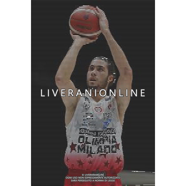BOLOGNA 18/09/2021 Basket -Discovery+Supercoppa 2021 - Quarti di Finale - AIX Armani Exchange Milano vs Nutribullet Treviso Basket - nella foto: Alviti Davide (AX Armani Exchanghe Olimpia Milano) ©Claudio Zamagni/Agenzia Aldo Liverani/AGENZIA ALDO LIVERANI SAS