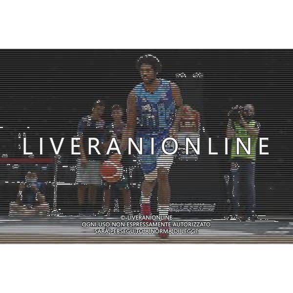 BOLOGNA 18/09/2021 Basket -Discovery+Supercoppa 2021 - Quarti di Finale - AIX Armani Exchange Milano vs Nutribullet Treviso Basket - nella foto: Jones Aaron (Nutribullet treviso Basket) ©Claudio Zamagni/Agenzia Aldo Liverani/AGENZIA ALDO LIVERANI SAS