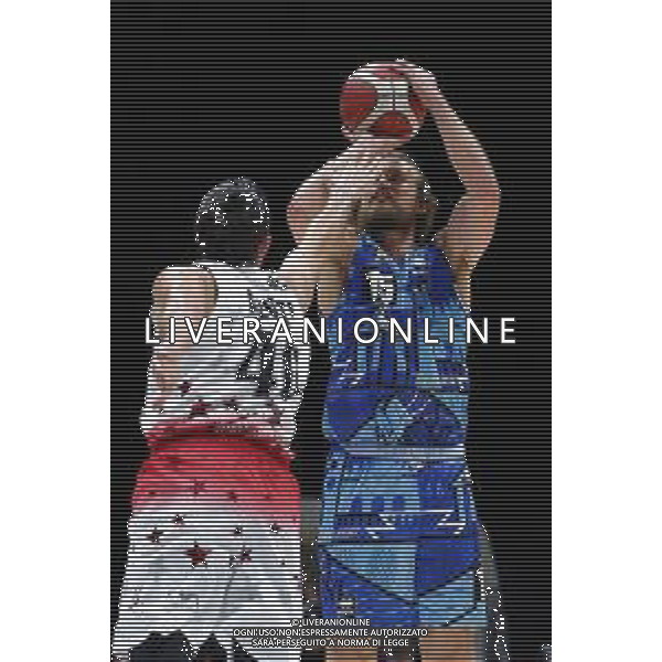 BOLOGNA 18/09/2021 Basket -Discovery+Supercoppa 2021 - Quarti di Finale - AIX Armani Exchange Milano vs Nutribullet Treviso Basket - nella foto: Alviti Davide (AX Armani Exchanghe Olimpia Milano) Chillo Matteo(Nutribullet treviso Basket) ©Claudio Zamagni/Agenzia Aldo Liverani/AGENZIA ALDO LIVERANI SAS