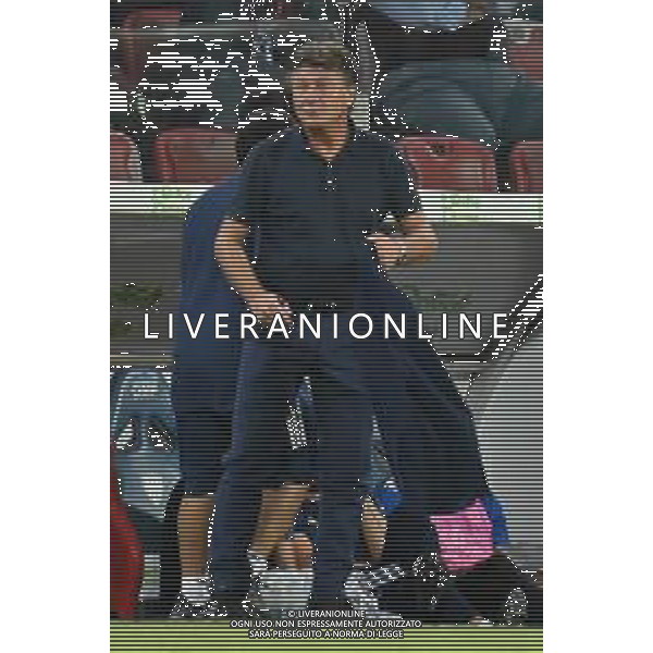 22-9-2021. Cagliari Calcio - Empoli F.C.. 5° giornata Serie A calcio 2021-2022. Italia, Sardegna, Cagliari, Stadio Unipol Domus. Salvatore Moi/Aldo Liverani s.a.s. Nella foto: Walter Mazzarri allenatore Cagliari ©MOI/AGENZIA ALDO LIVERANI SAS