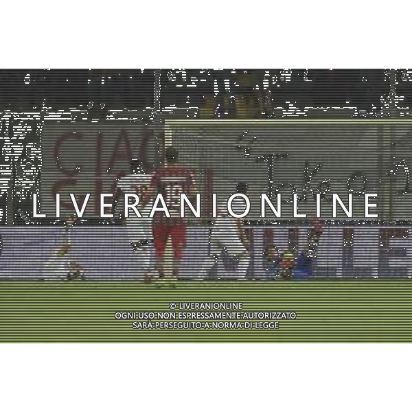 CarnabuciM/LMedia - US Cremonese vs AC Perugia - Italian Football Championship League BKT 2021/2022 22 September 2021 - Stadio Giovanni Zini, Cremona, Italy Photo showing: Francesco Lisi (Perugia) scores the first gol of the match @CarnabuciM/LMedia/AGENZIA ALDO LIVERANI SAS